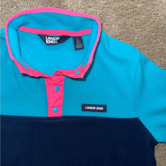 Two Lands End Fleece Sweaters - Picture 5 of 7